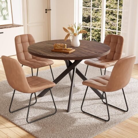 45.3-Inch Round Dining Set